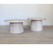 Pair of Lucca Studio Nola Round Coffee Tables 43187