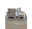 Pair of Rare Model Guillerme & Chambron Oak Armchairs 37381