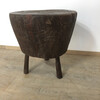 French Primitive Wood Side Table 37357