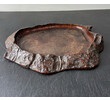 Antique Japanese Burlwood Walnut Tray 70709