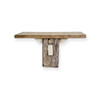 Limited Edition 18th Century Wood and Limestone Console 50781