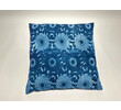 Antique Japanese Indigo Floral Textile Pillow 59472