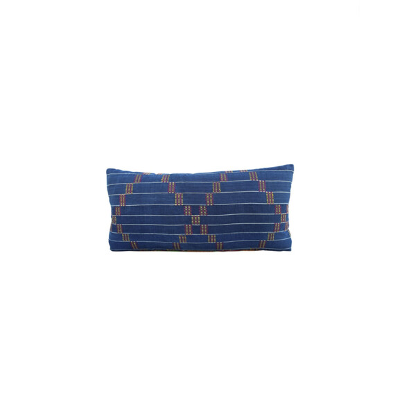 19th Century African Indigo Textile Pillow 70642