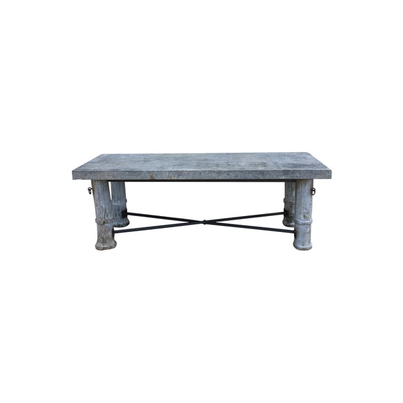 Exceptional 19th Century French Bluestone Top Table 46257