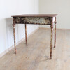 19th Century French Iron Table With Drawer 43317