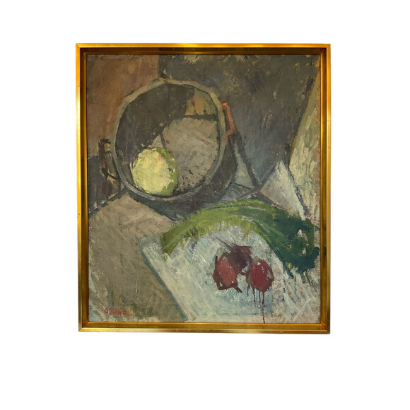 Swedish 20th Century Still Life Oil Painting 77645