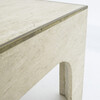 Willy Rizzo Travertine Coffee Table 15733