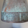Huge and Exceptional 19th Century Copper Industrial Pendant 44632