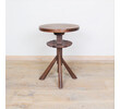 Lucca Studio Hazel Walnut Side Table with Base Detail 44008