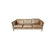 Vintage Danish Leather Sofa 40296