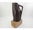 Unusual English Vintage Leather pitcher 49683