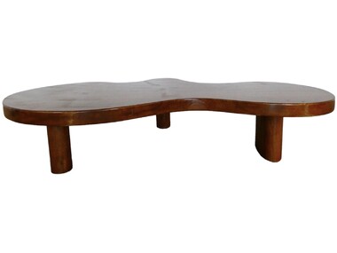 Large French Mid Century Oak  Coffee Table 50343