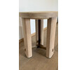 Lucca Studio Miles Oak and Bronze Side Table 75574