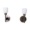Pair of Limited Edition Alabaster and Bronze Sconces 43062