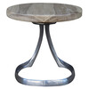 Limited Edition Oak and Stainless Base Table 25580