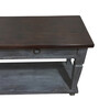 Limited Edition 19th Century Wood Console 41696