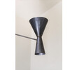 Limited Edition 3-Arm Blackened Metal  Chandelier 42358