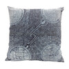 Vintage Batik Indigo Textile Pillow 34140