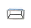 Limited Edition Oak and Zinc Coffee Table Cube 29451