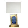 Lucca Limited Edition Lighting: Blue Murano Glass 45283