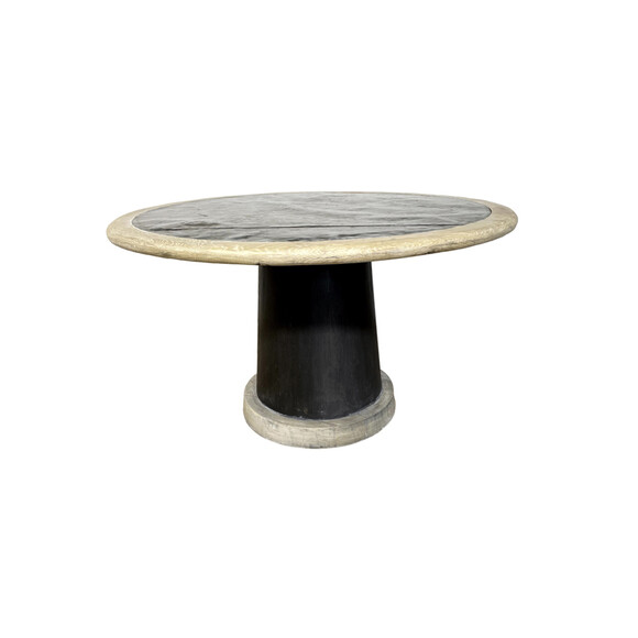 Limited Edition Zinc and Oak Table 36628