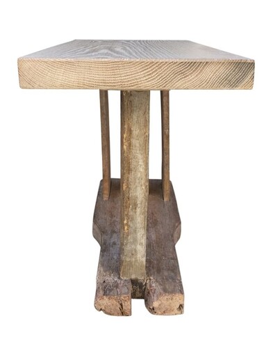 Limited Edition 19th Century Wood Element Side Table 46099