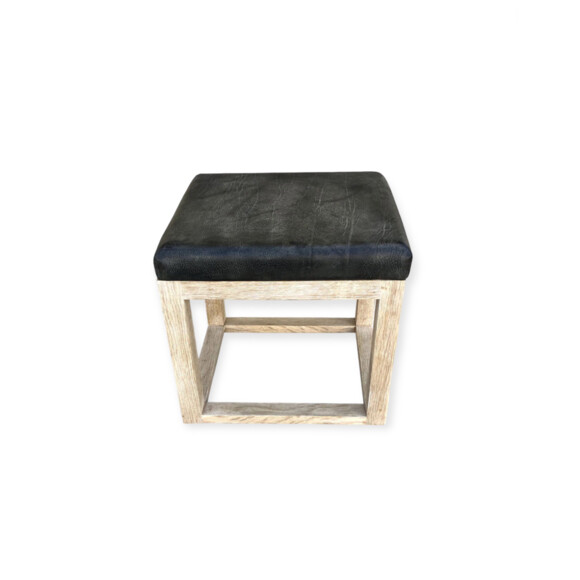 Lucca Studio Bryce Leather Table/Stool 54229