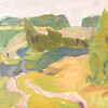 Mid Century Swedish Oil Painting 47261