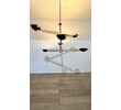 Lucca Studio Channing Chandelier with  Wood and Brass Element 64428