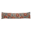 18th Century Turkish Silk Embroidery Lumbar Pillow 55278