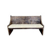 Lucca Studio Caleb Bench with Belgian Linen Seat Cushion 65491