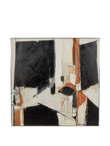 Nils Obel (Danish, 1937-2018) original oil on canvas 67935
