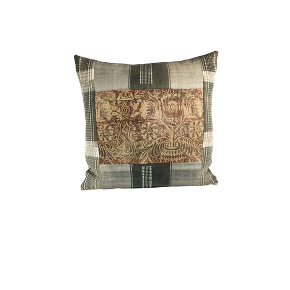 Antique African Textile Pillow 19488