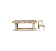 Limited Edition Oak Console With Concrete Top 38636