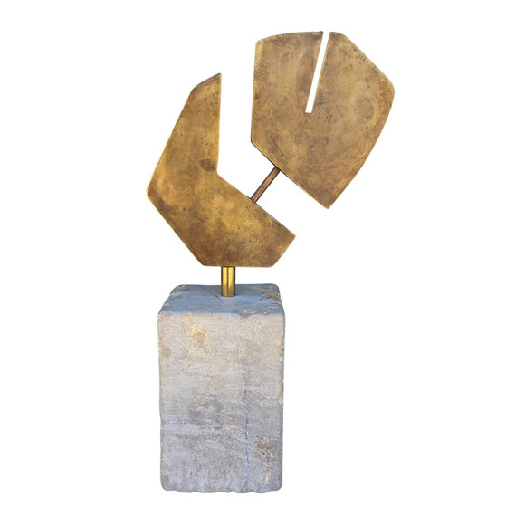Limited Edition Bronze and Stone Sculpture 39444