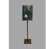 French Bronze and Resin Shade Floor Lamp 44426