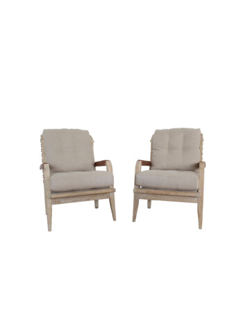 Pair of Lucca Studio Langdon Chair 44703
