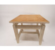 Lucca Studio Jax Oak and Leather Top Side Table 48490