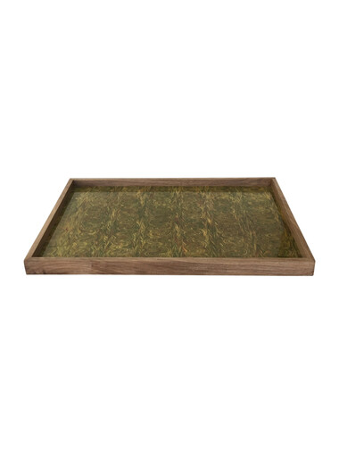 Limited Edition Vintage Italian Marbleized Paper Tray 39986