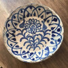 19th Century Blue and White Spanish Lebrillo Bowl 73687