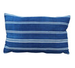 Indigo Stripe Textile Lumbar Pillow 31384