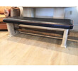 Lucca Studio Morton Oak and Leather Bench 42809