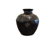 Large Black Glazed Ceramic Vessel from Central Asia 77059