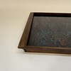 Limited Edition Walnut Tray with Vintage Italian Marbleized Paper 76286