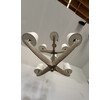 Lucca Studio Bancroft Oak and Brass Chandelier 76471