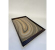 Limited Edition Walnut Tray with Vintage Italian Marbleized Paper 75811