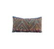 19th Century African Indigo Embroidered Textile Pillow 31311