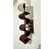 Pair of Lucca Studio Currier Sconces in Bronze and Leather 61792