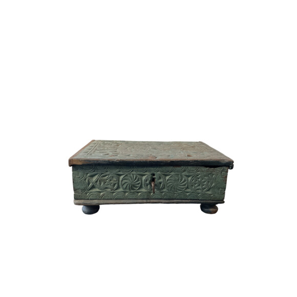 18th Century Swedish Painted Box 76637