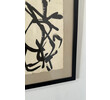 Danish Modernist Ink Wall Art 73532